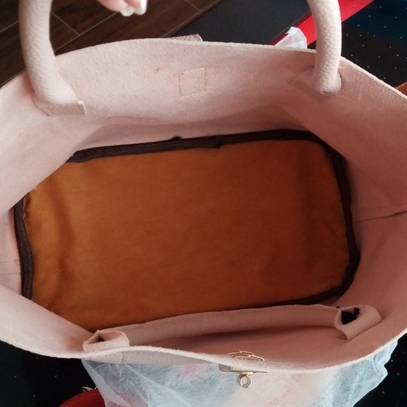 🛍Clarissa blush faux leather bag - Picture 7 of 7